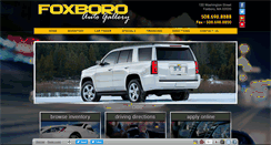 Desktop Screenshot of foxboroautosale.net